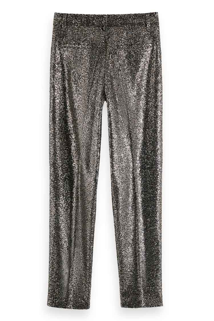 Lowry Mid-rise Mixed Sequins Pants | FINAL SALE
