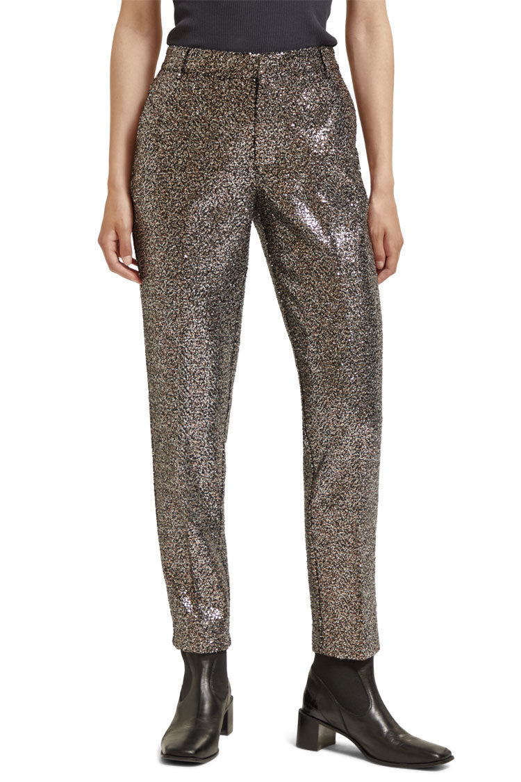 Lowry Mid-rise Mixed Sequins Pants | FINAL SALE