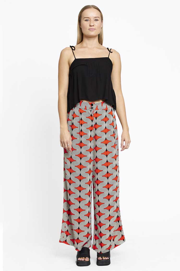 Luca Pant in Popmie Coral by Totem – Frockaholics at Momento Dezigns