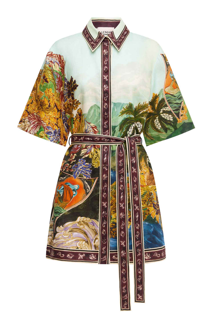 Lucena Mini Shirtdress