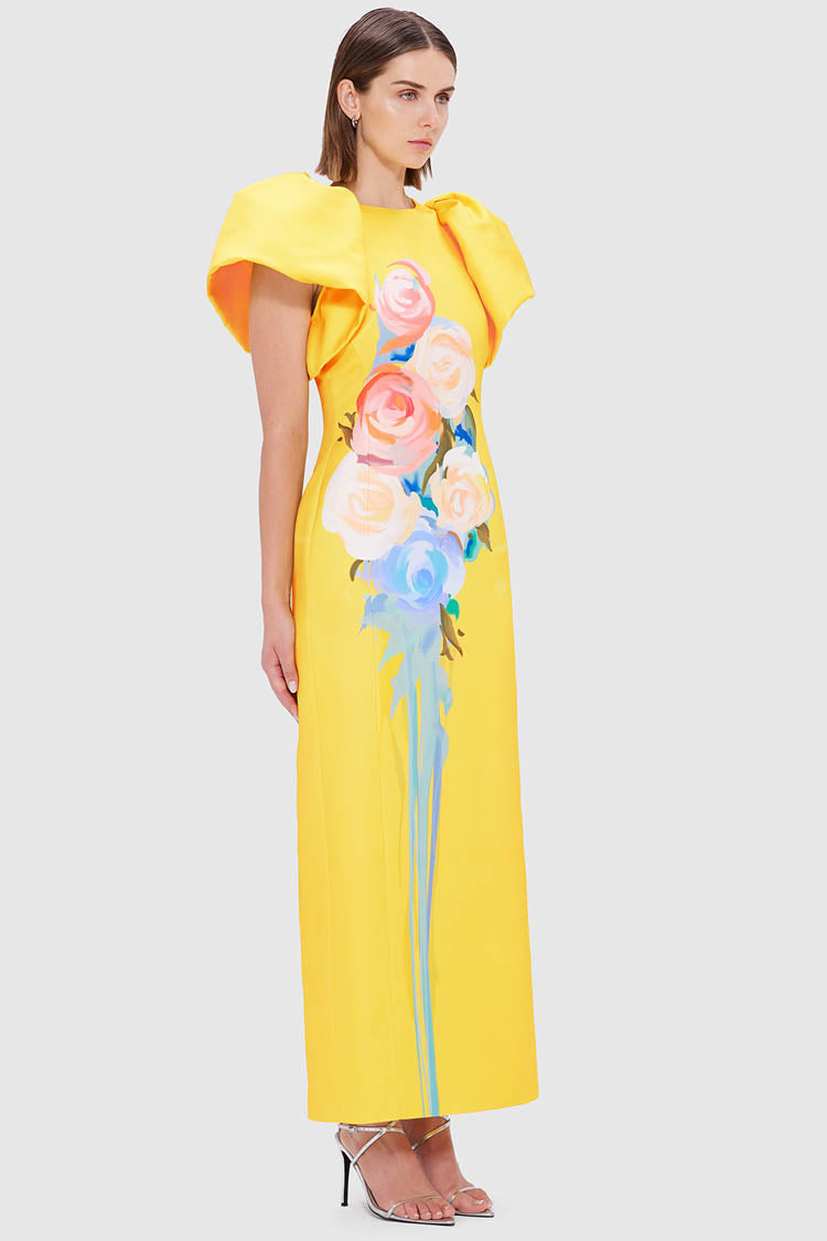 Lucinda Maxi Dress - Bouquet Print
