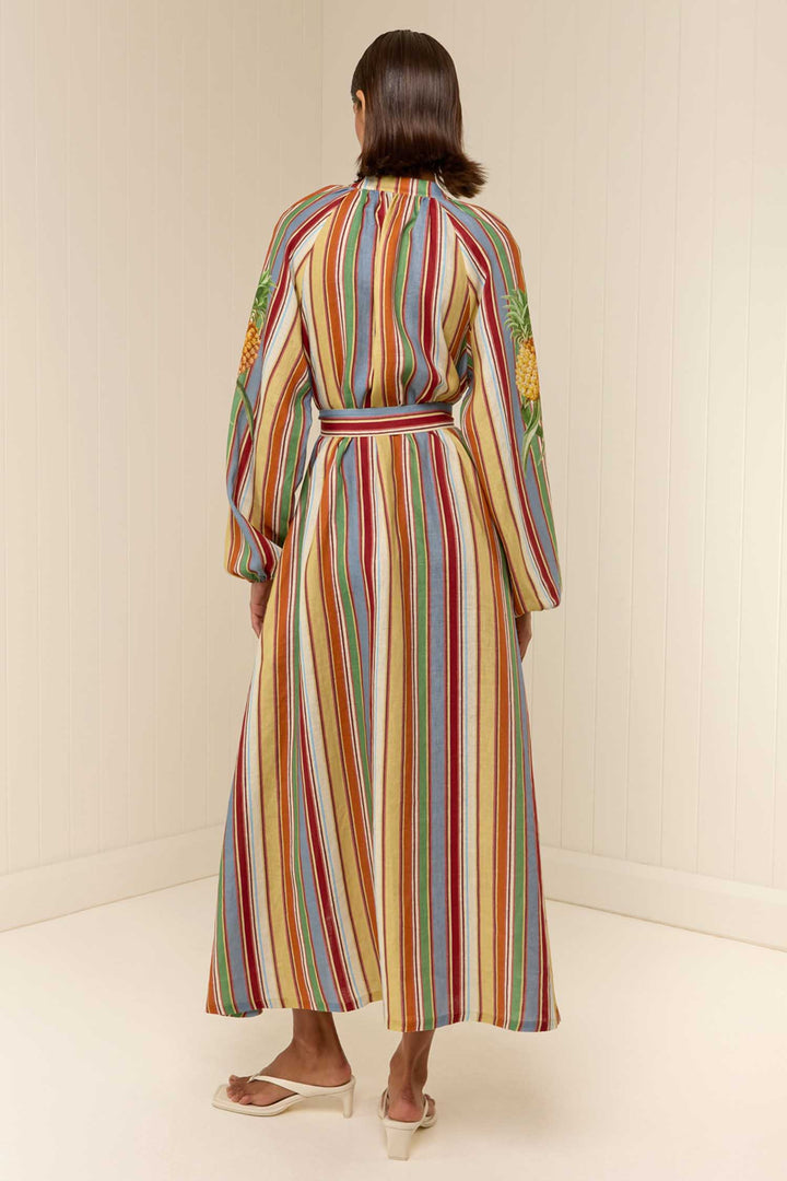 Lula Dress in Anana Stripe
