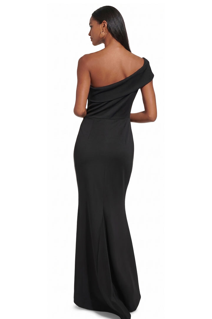 Lulu Long Gown in Black
