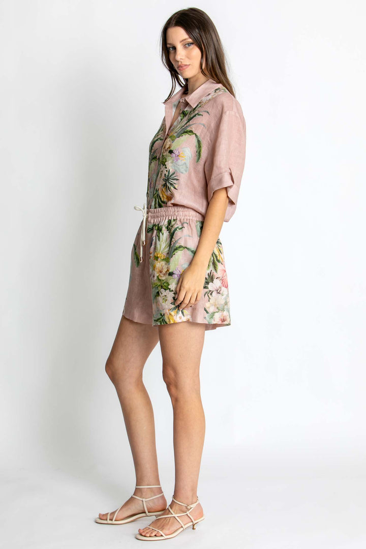 Luna SS Shirt in Fleur Amour