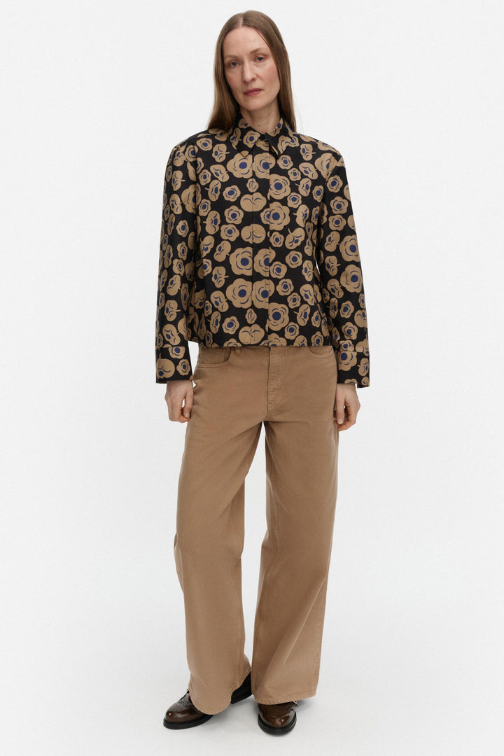 Luotta Blouse in Tumma Lithuania