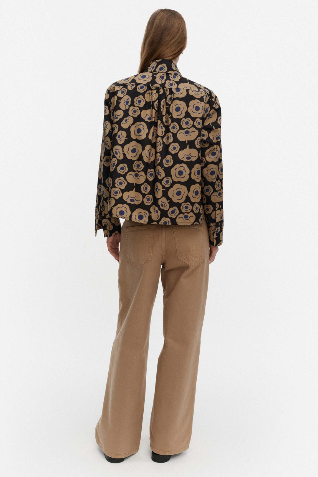 Luotta Blouse in Tumma Lithuania