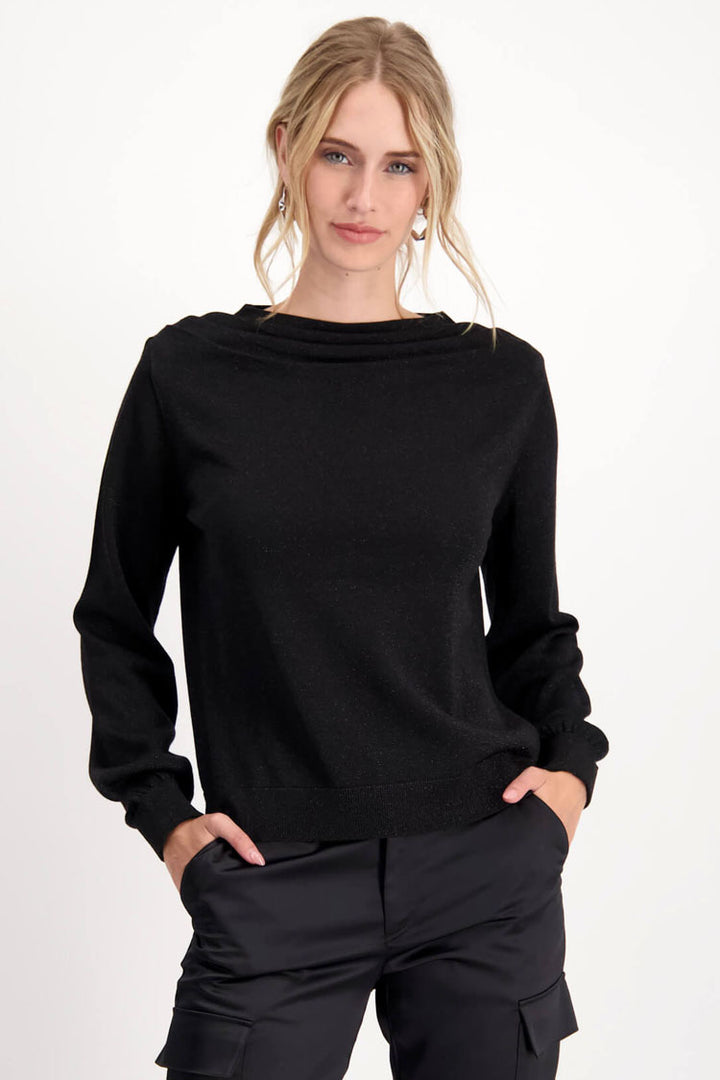 Lurex Boat Neck Pullover | FINAL SALE