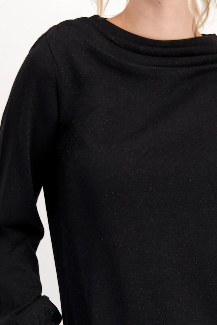 Lurex Boat Neck Pullover | FINAL SALE