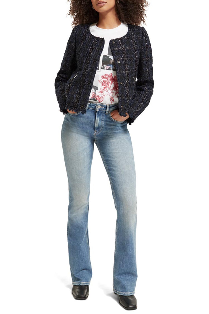 Lurex Houndstooth Blazer | FINAL SALE