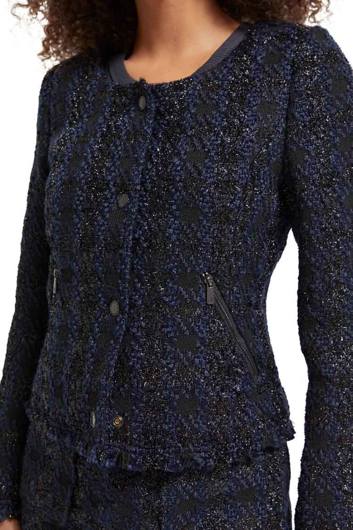Lurex Houndstooth Blazer | FINAL SALE