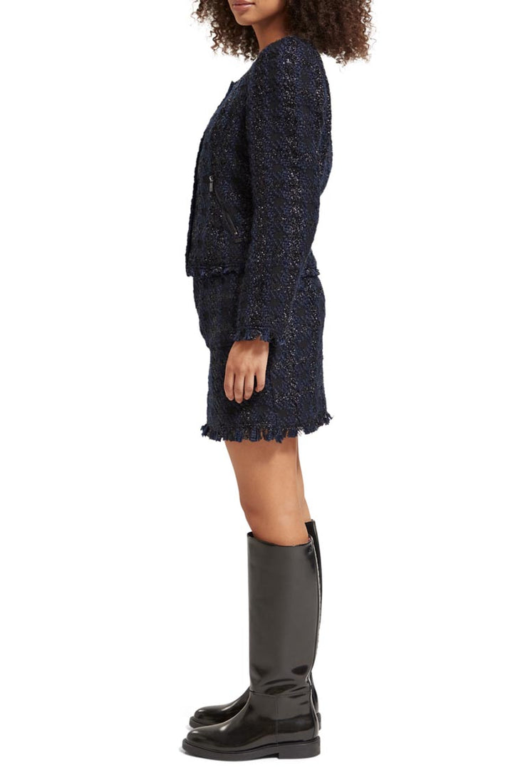 Lurex Houndstooth Blazer | FINAL SALE