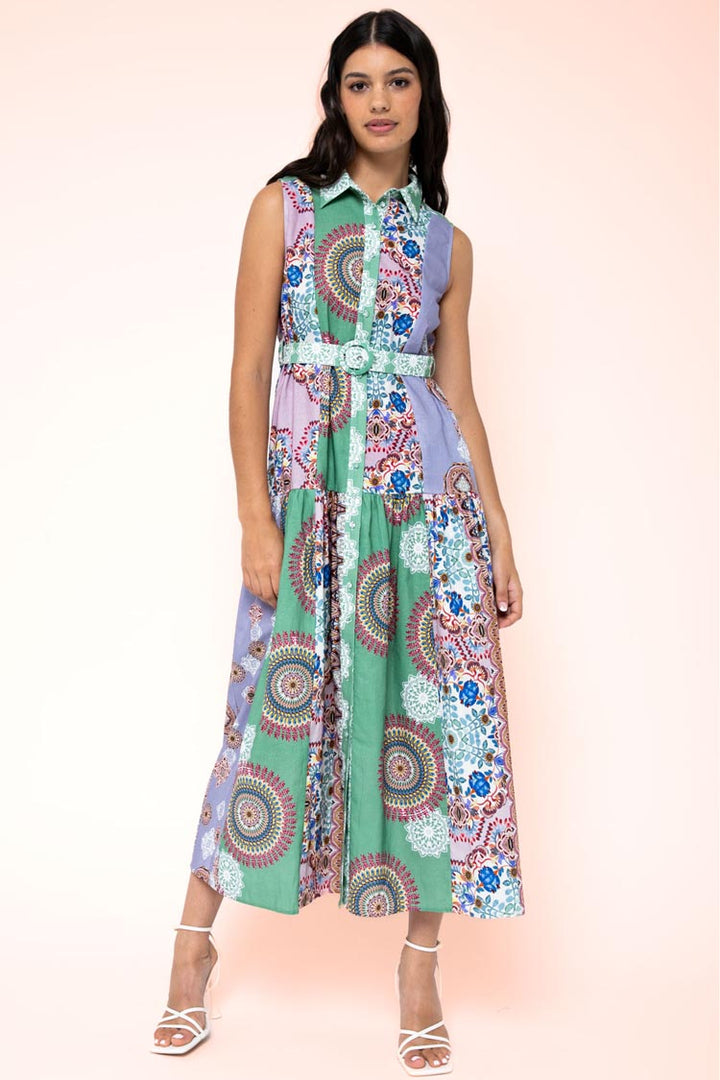 Mabel Sleeveless Maxi Dress