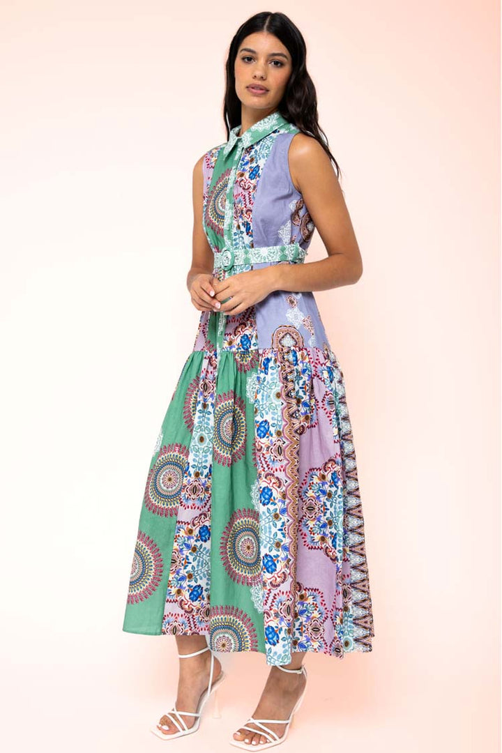 Mabel Sleeveless Maxi Dress