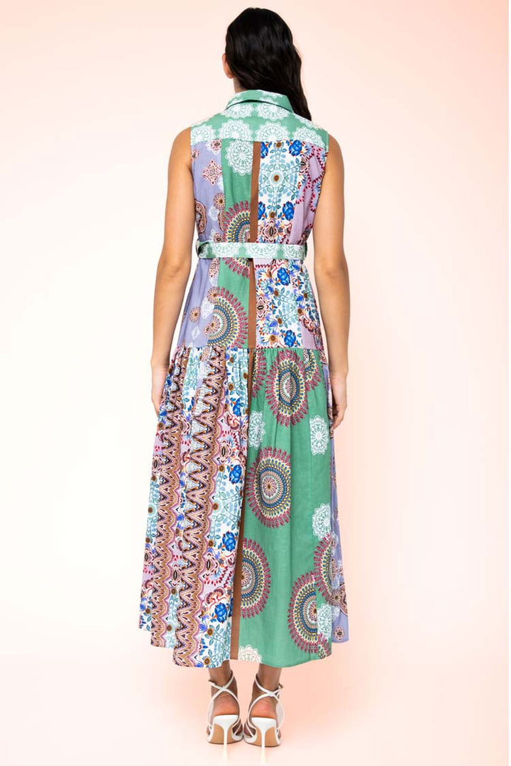 Mabel Sleeveless Maxi Dress