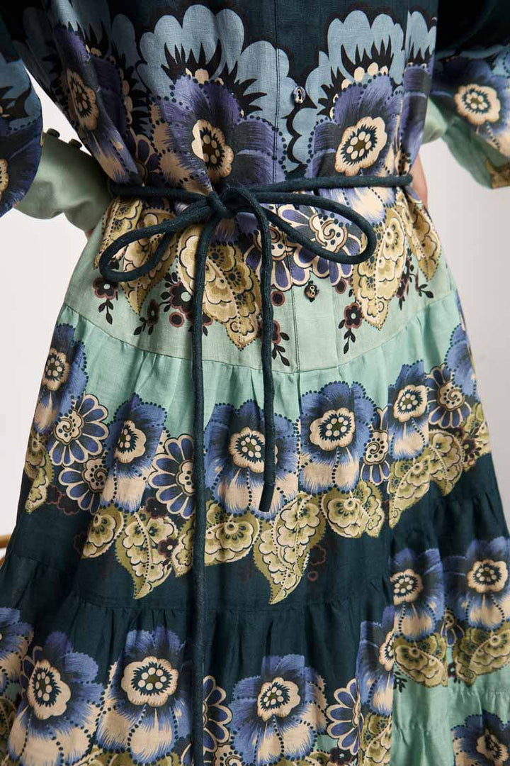Madalena Shirtdress in Blue