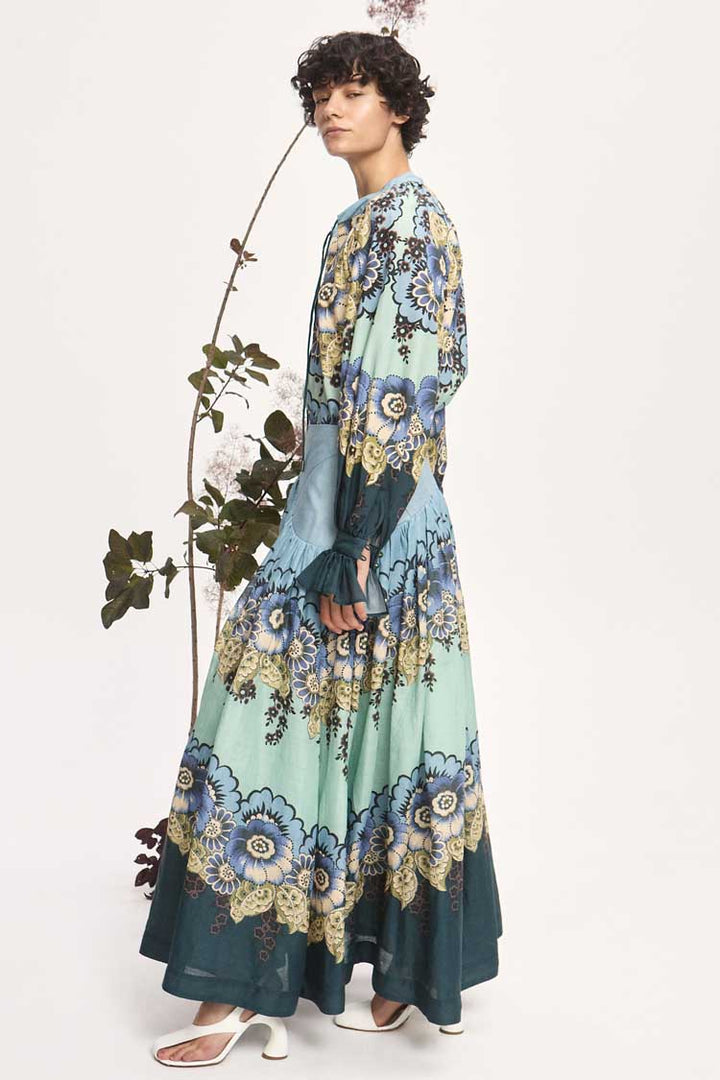 Madalena Top in Blue