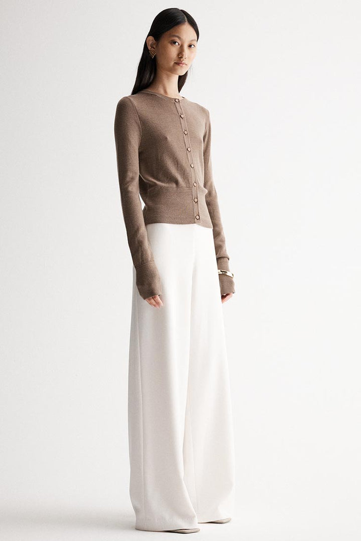 Madeleine Knit Cardigan in Camel