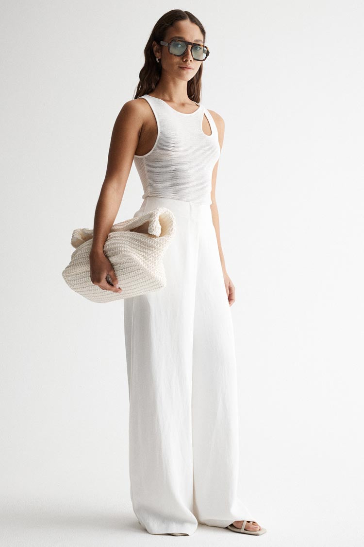 Mahina Pant in White
