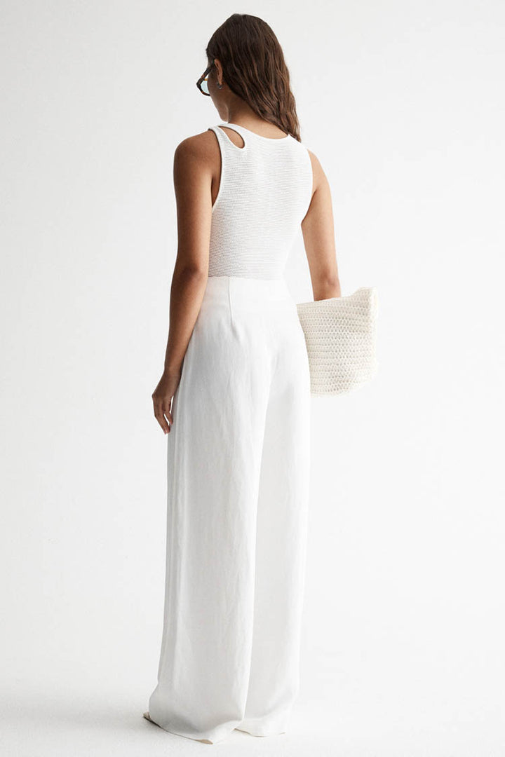 Mahina Pant in White