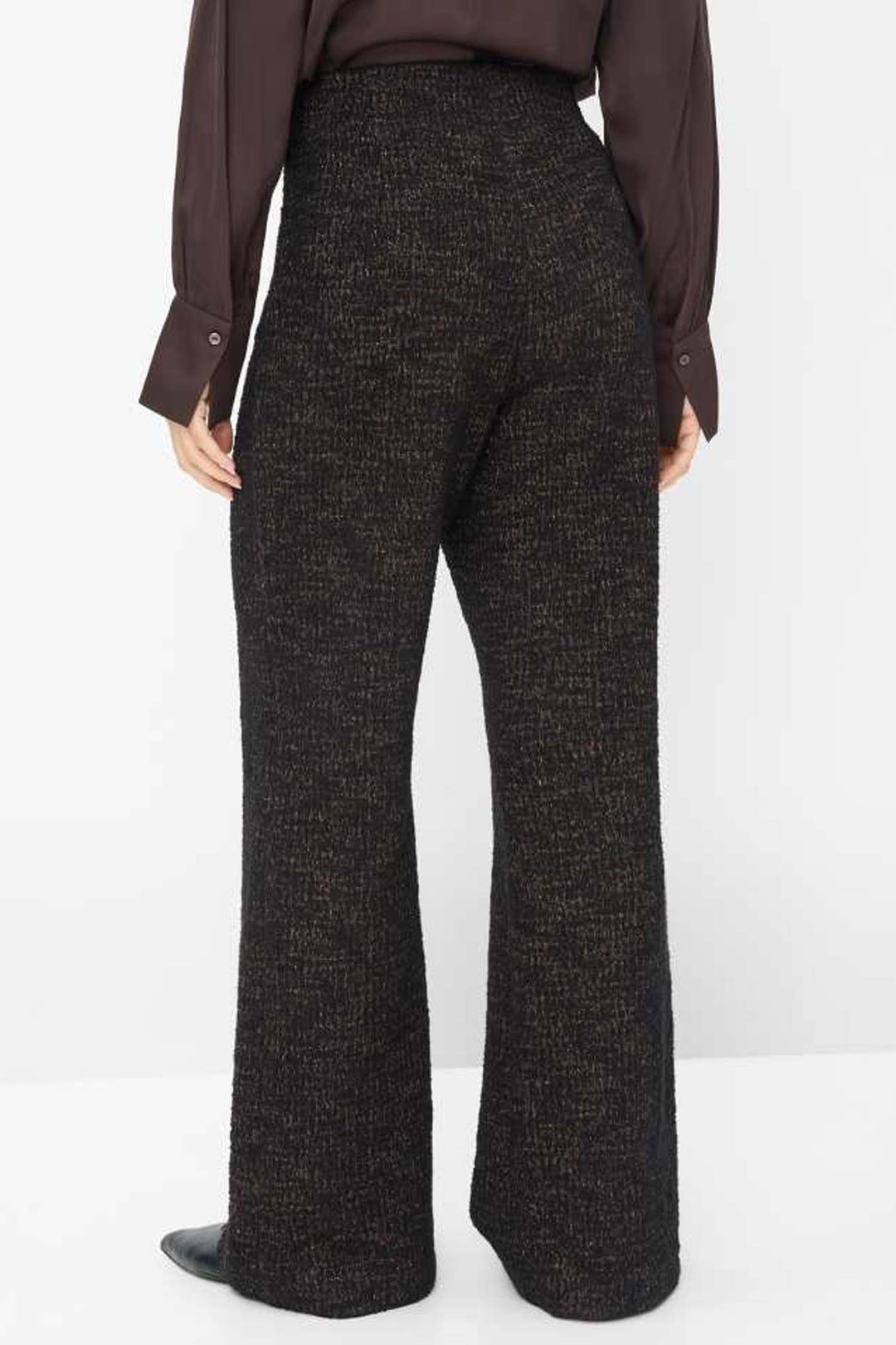 Maine Wide Leg Pants in Dark Chocolate
