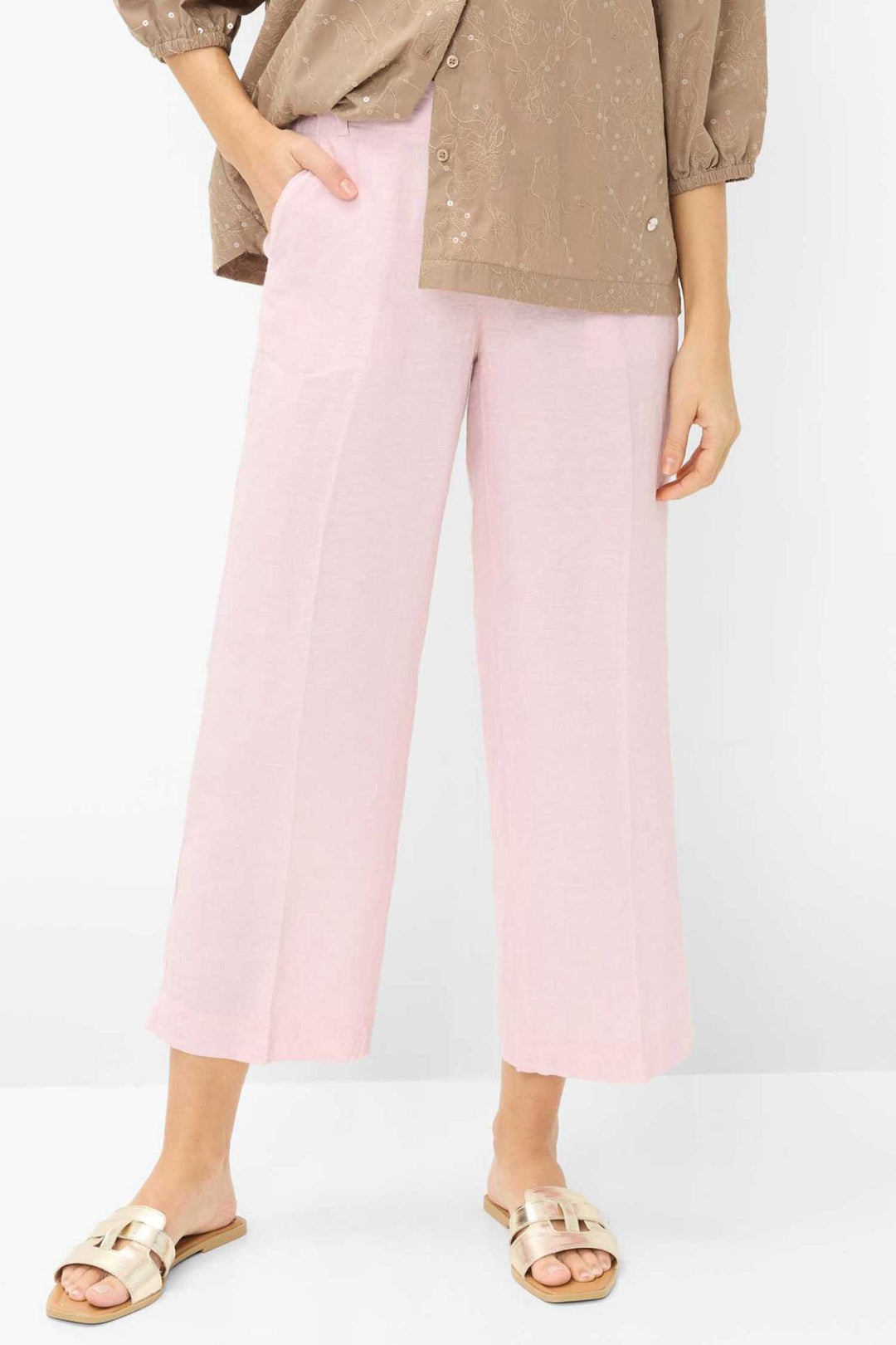 Maine S Wide Leg Pant in Dusty Rose