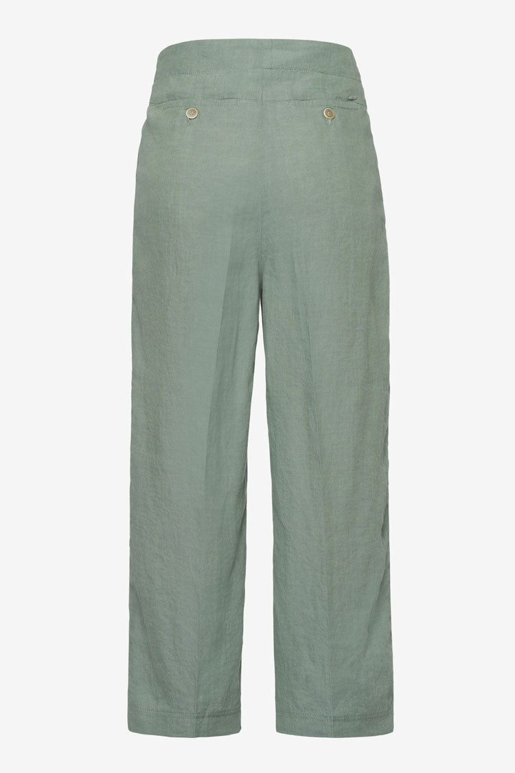 Maine S Wide Leg Linen Pants in Matcha