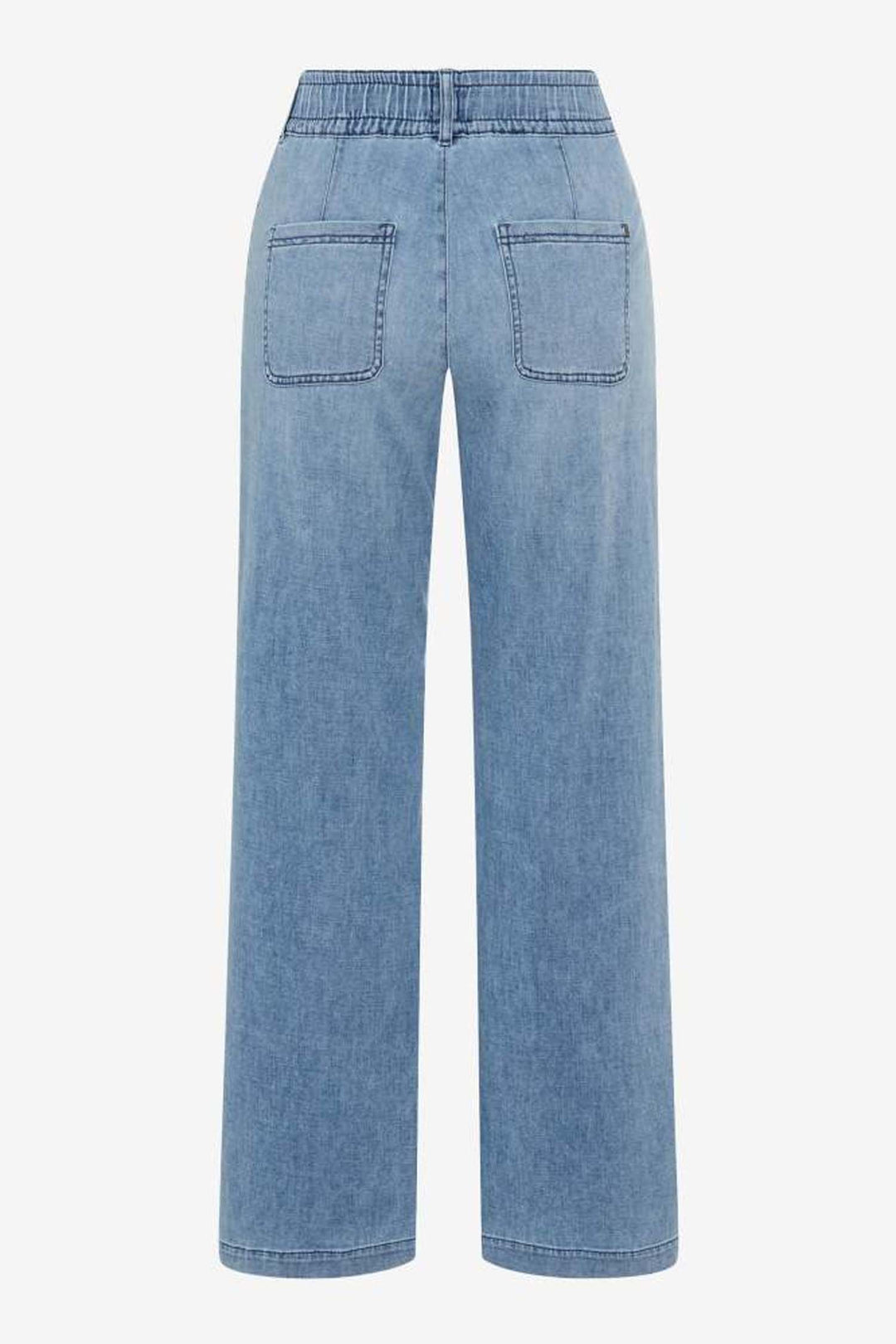 Maine Wide Leg Jeans in Used Light Blue