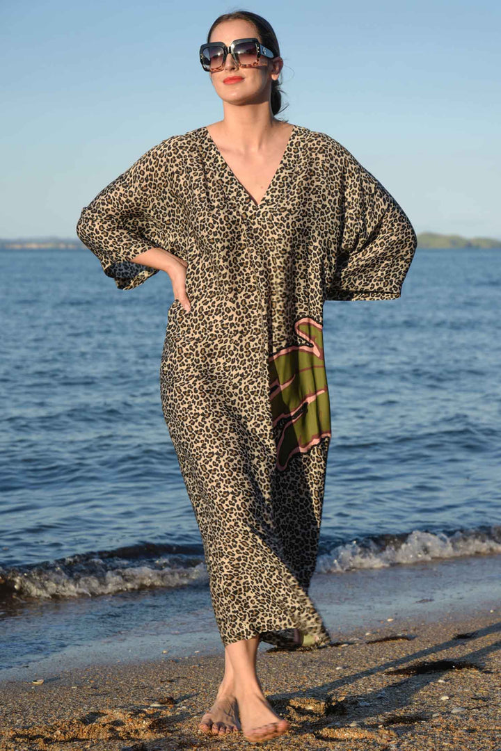 Making it Purr-fect Dress in Leopard Palm