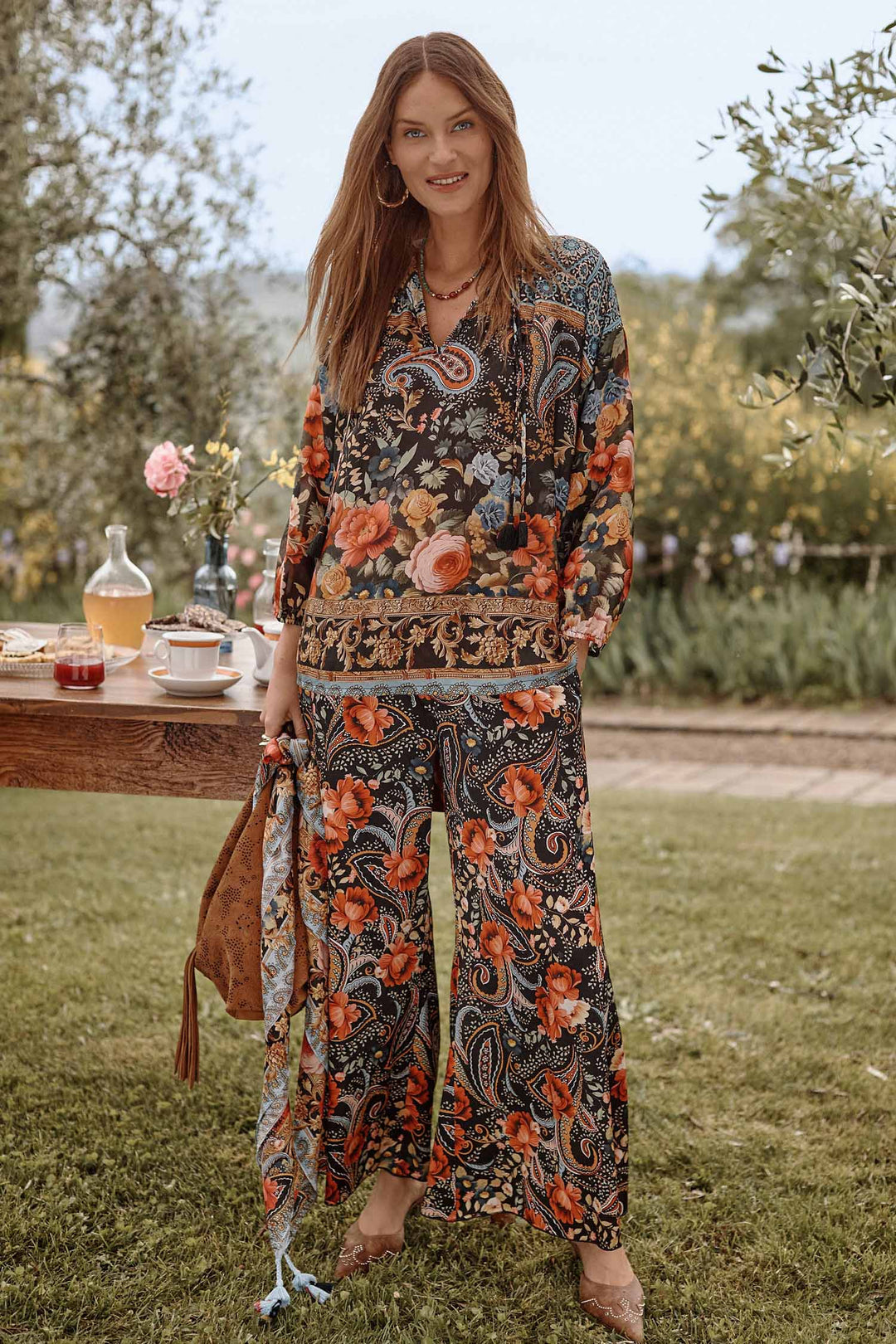 Margot Blouse in Leto