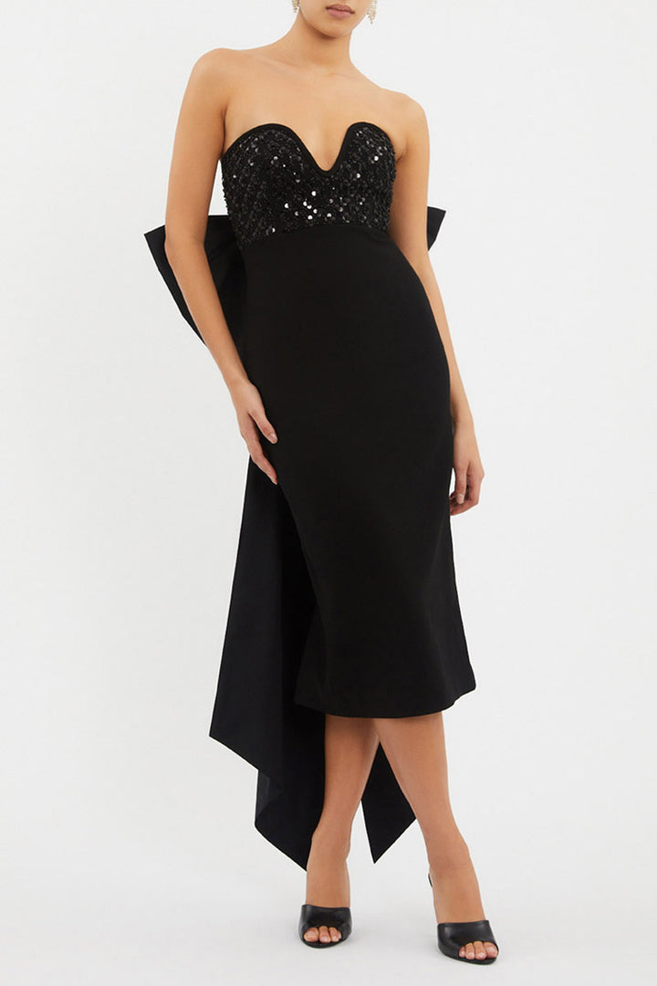 Marie Bow Midi Dress | FINAL SALE