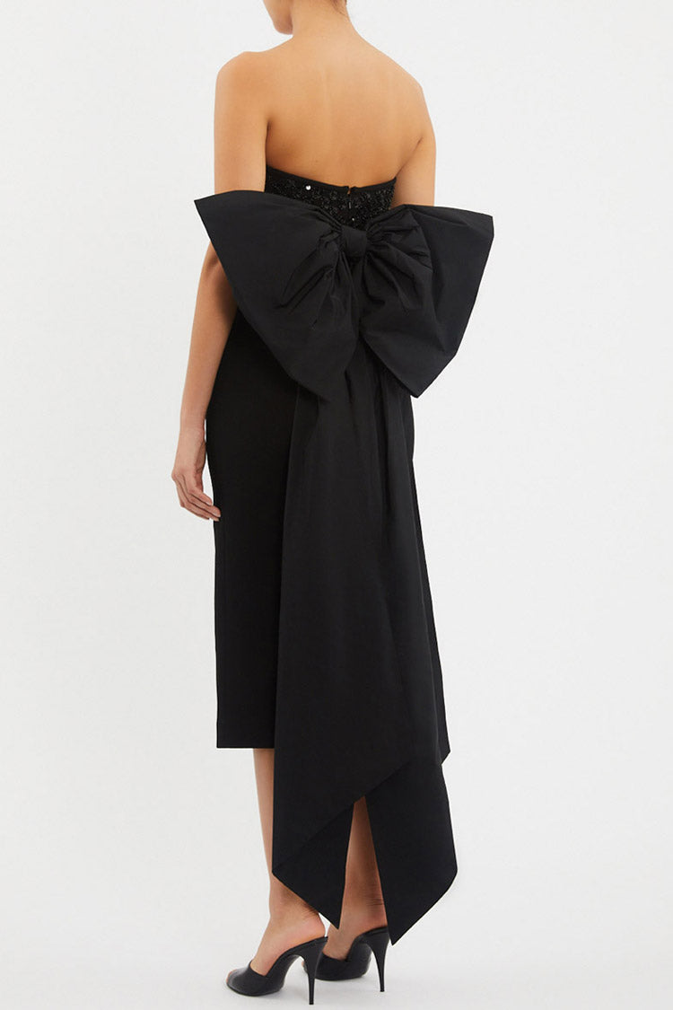 Marie Bow Midi Dress