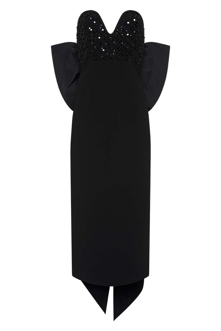 Marie Bow Midi Dress