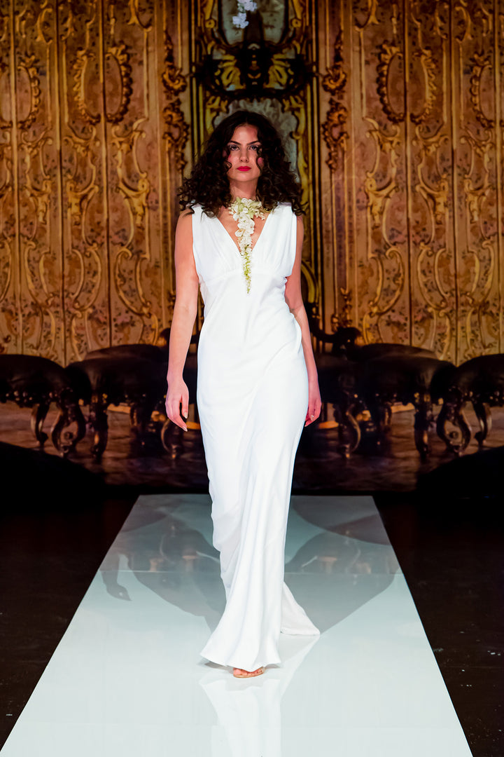 Marilyn Gown in Ivory
