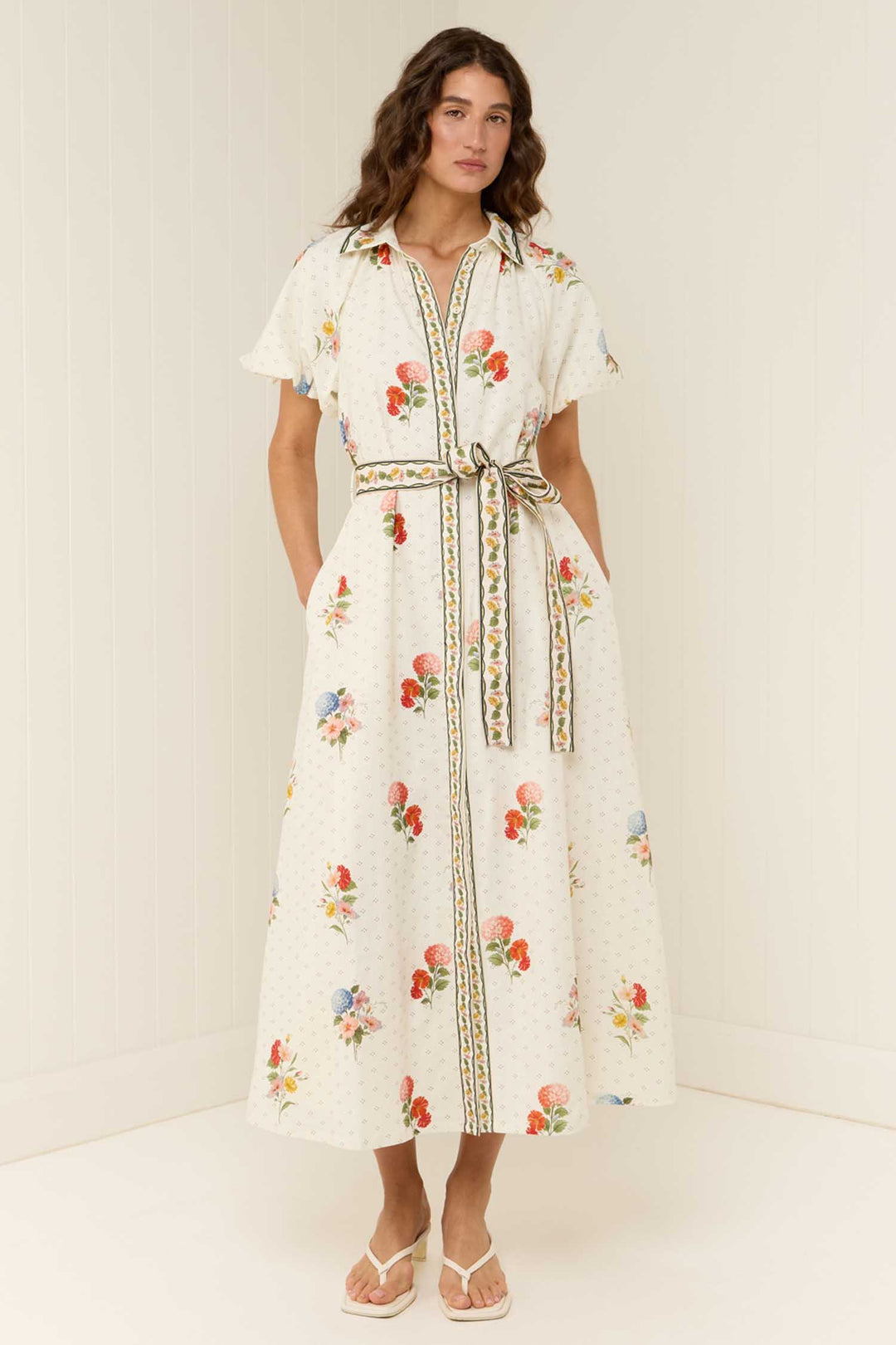 Marla Dress in Dottie Blooms