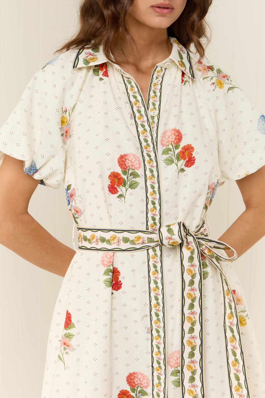 Marla Dress in Dottie Blooms