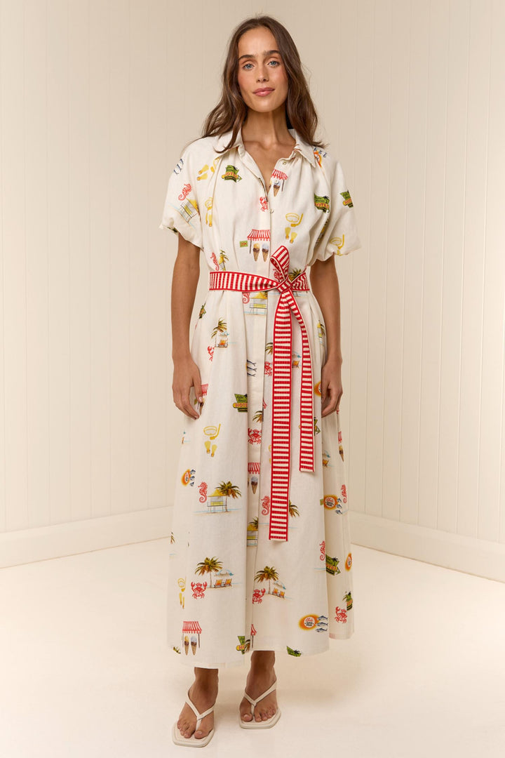 Marla Dress in Tropicana