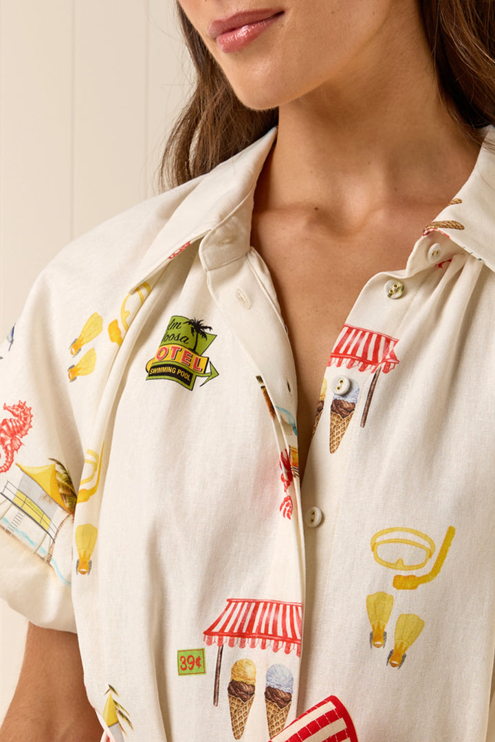 Marla Dress in Tropicana