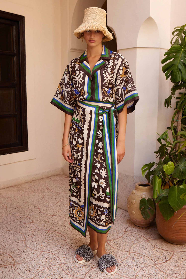 Maroc Wrap Skirt