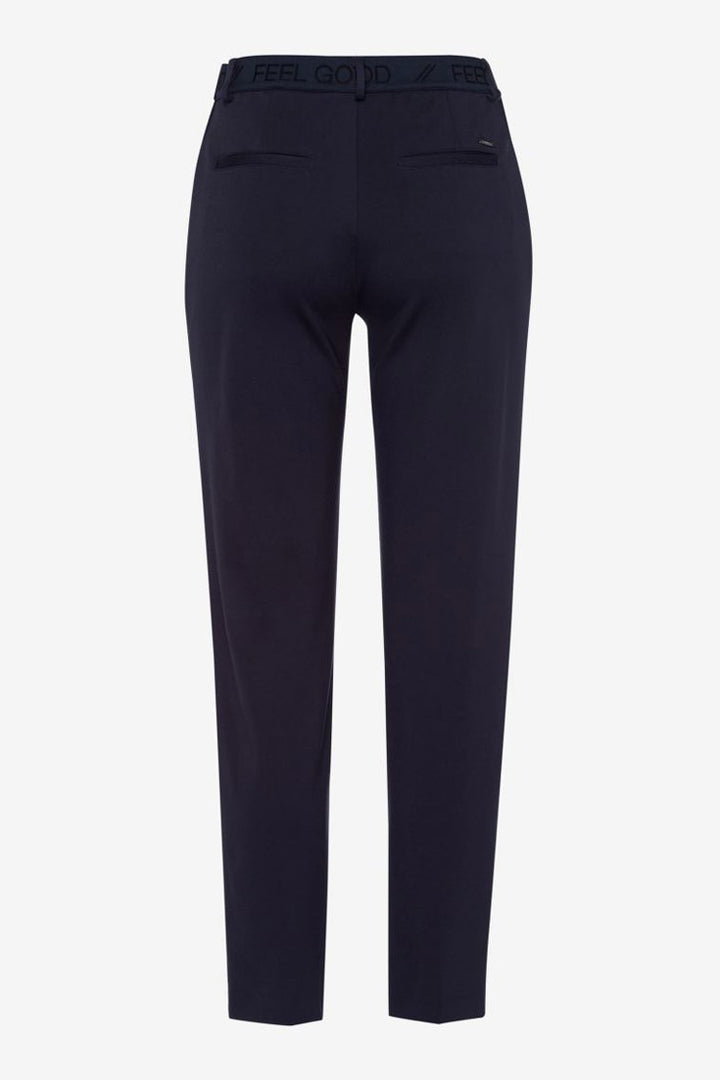 Maron S Jersey Chino in Dark Blue