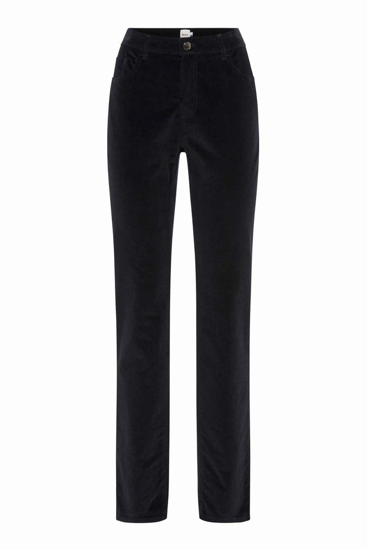 Mary Regular-Fit Pants in Navy