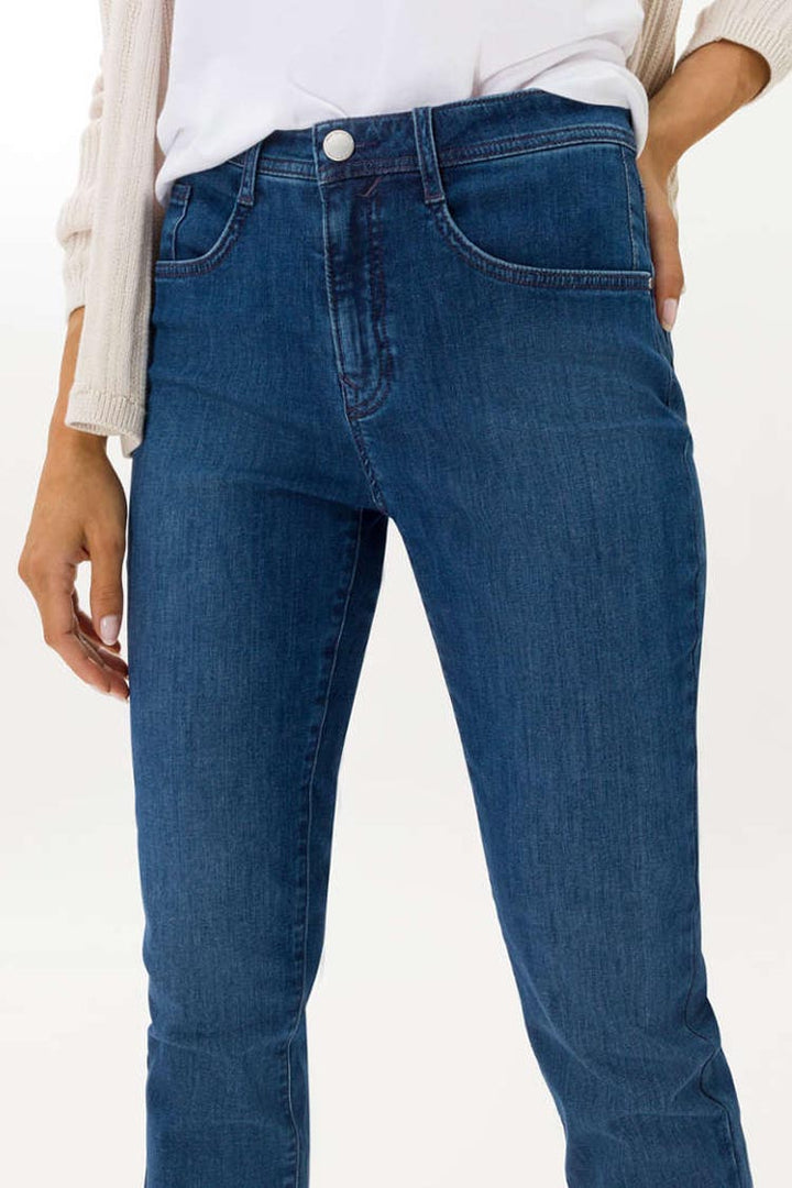 Mary Straight Leg Jeans in Used Regular Blue