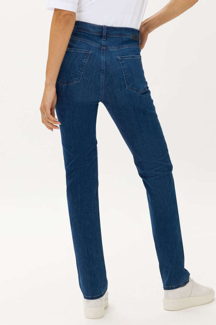 Mary Straight Leg Jeans in Used Regular Blue