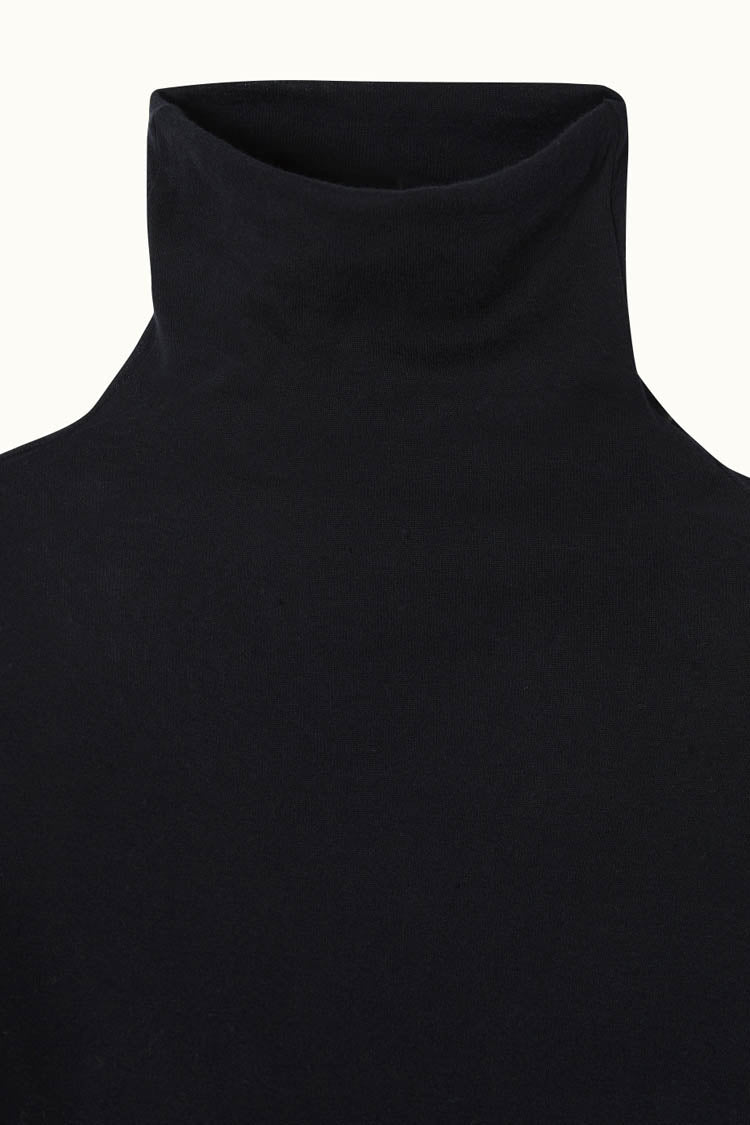 Massachusetts Turtleneck T-shirt in Black