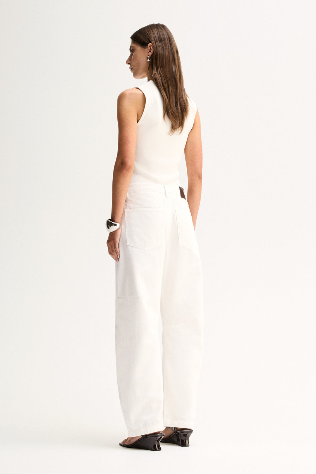 Mayfield Denim Pant in Ivory