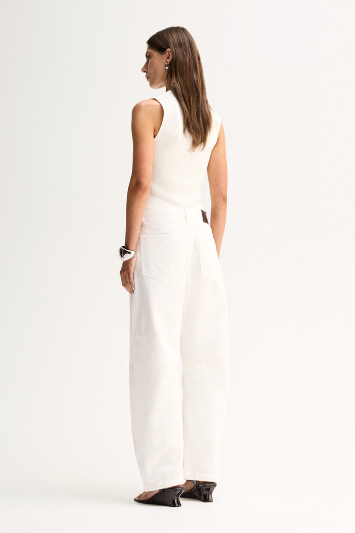 Mayfield Denim Pant in Ivory