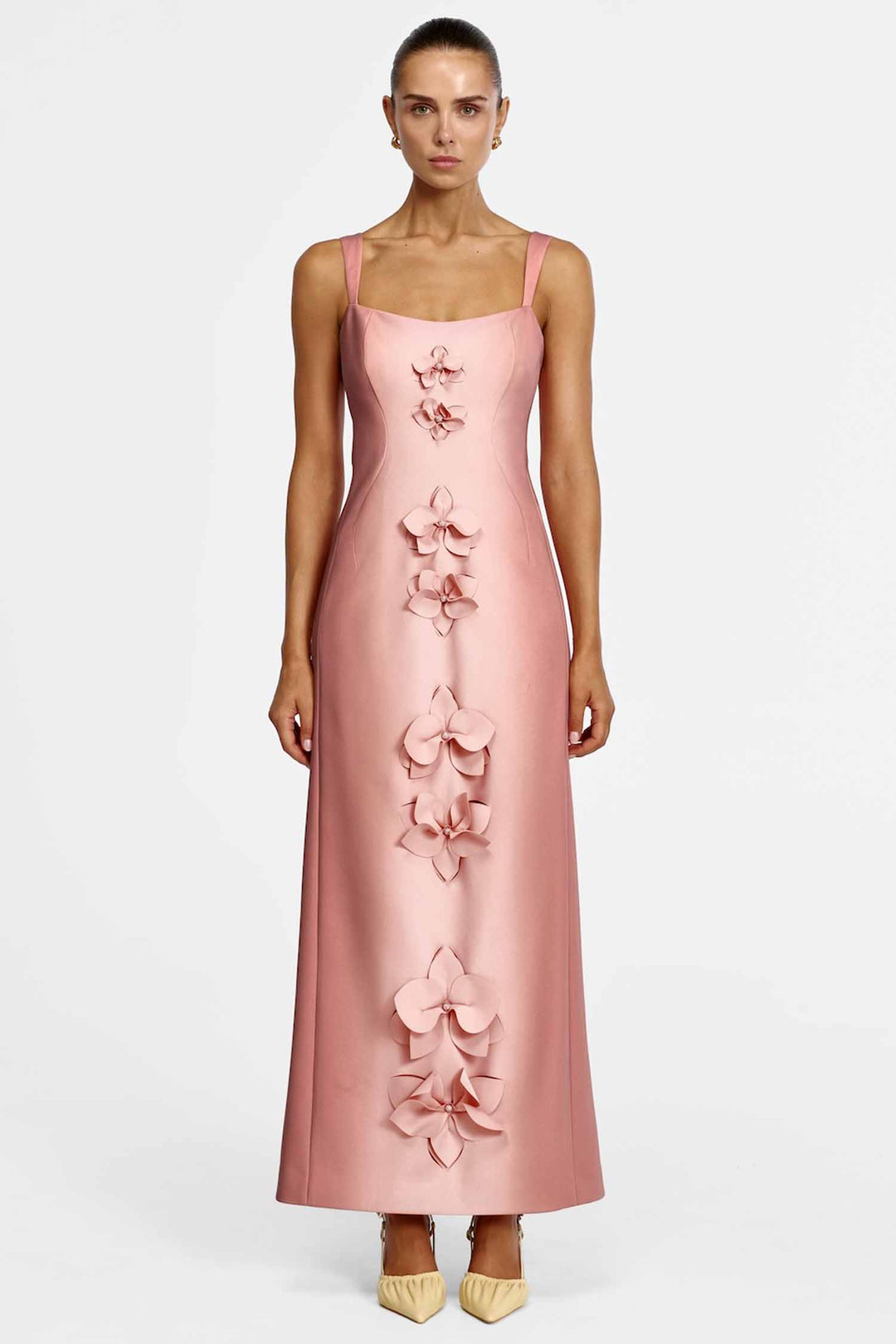Medoral Maxi Dress in Rose Petal