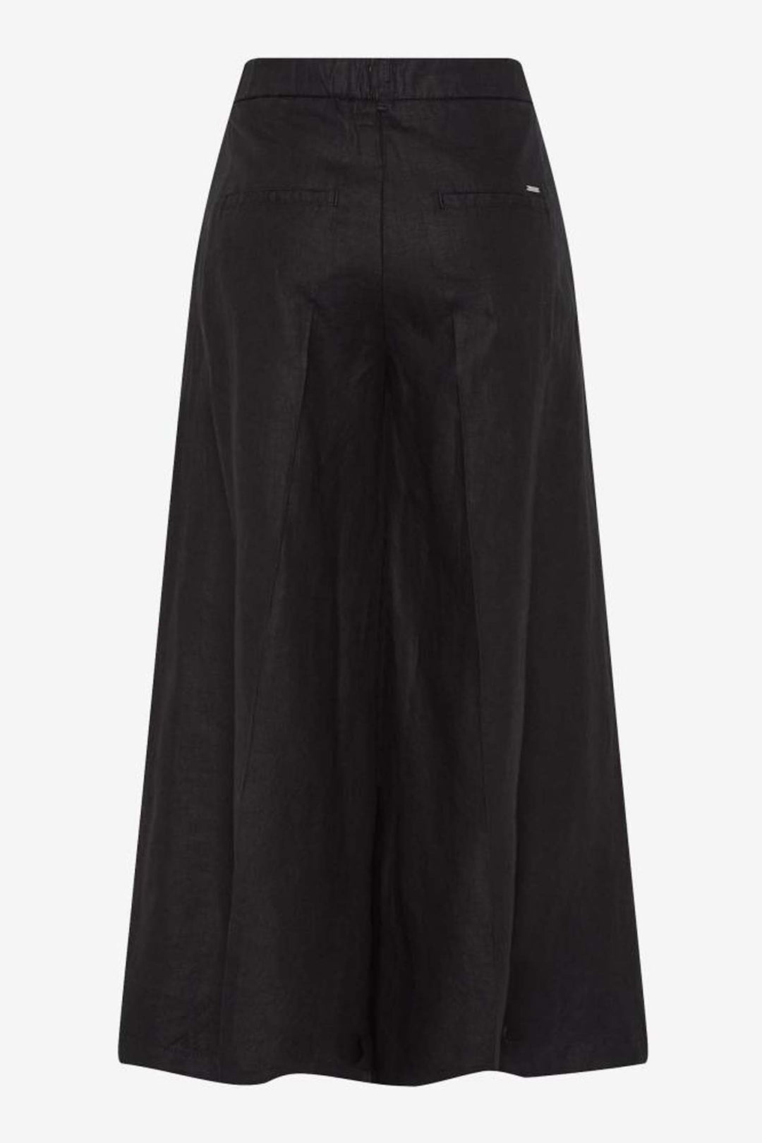 Melli S Wide Chino Pants in Black