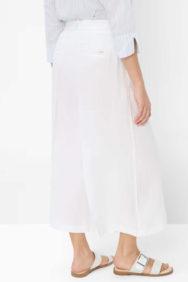 Melli S Wide Chino Pants in White
