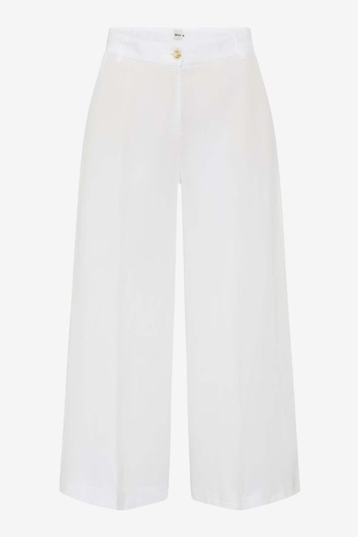 Melli S Wide Chino Pants in White