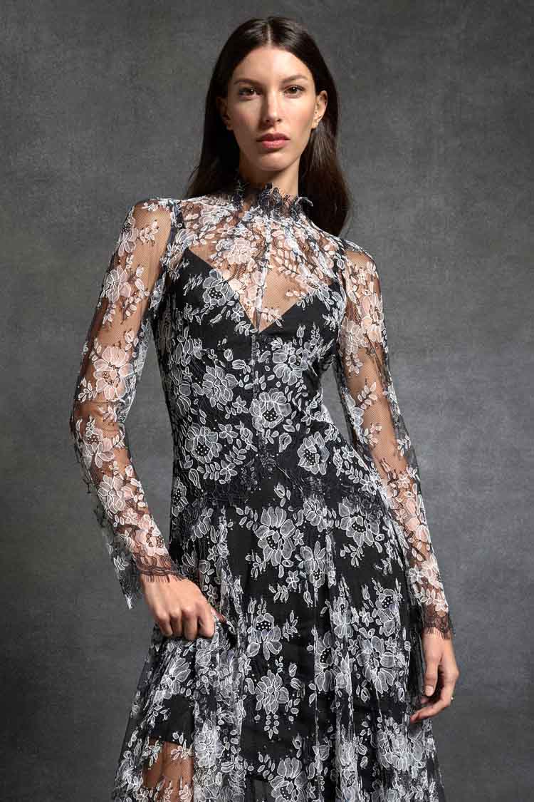 Melody Floral Lace Dress